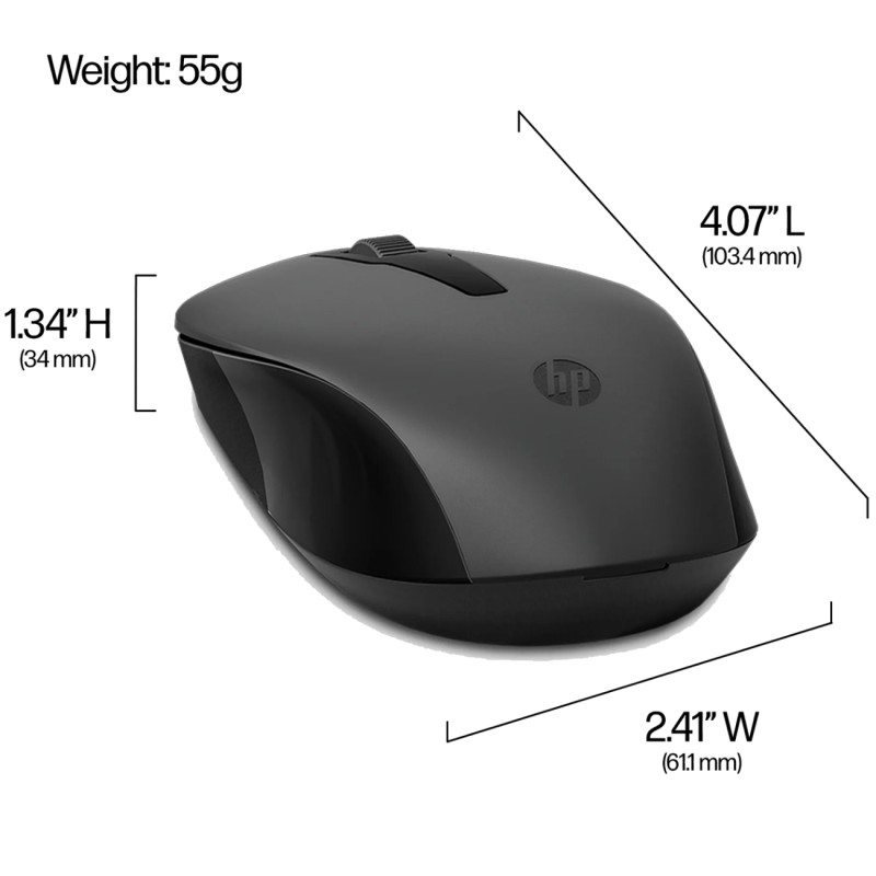 Беспроводной комплект (мышь и клавиатура) HP 330 Combo чёрный