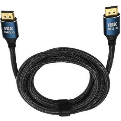 Кабель DisplayPort (відеокабель) China DPLink 3 м, V2.0, 16K 60Hz