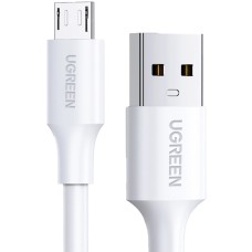 Кабель USB (USB-шнур) UGREEN US289 1 м, белый, 60 Вт