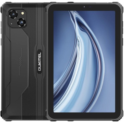 Захищений планшет (планшет для складних умов) Oukitel RT3pro 8″, 128 ГБ, чорний