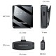 Беспроводной двойной петличный микрофон (лавалье) Vention USB-C 2-Pack Wireless Lavalier чёрный