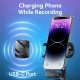 Беспроводной двойной петличный микрофон (лавалье) Vention USB-C 2-Pack Wireless Lavalier чёрный