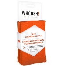 Набор тряпок для чистки (салфетки из микрофибры) Whoosh! 3 PACK CLOTHS 3 шт., 35,6 × 35,6 см