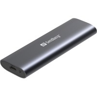 Зовнішня кишеня для SSD (корпус для M.2) Sandberg 136-39 USB Type-C 3.2 сіра