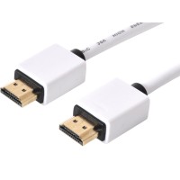 Кабель HDMI (HDMI-шнур) Sandberg HDMI 2.0 M-M білий, 1 м