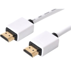 Кабель HDMI (HDMI-шнур) Sandberg HDMI 2.0 M-M білий, 1 м