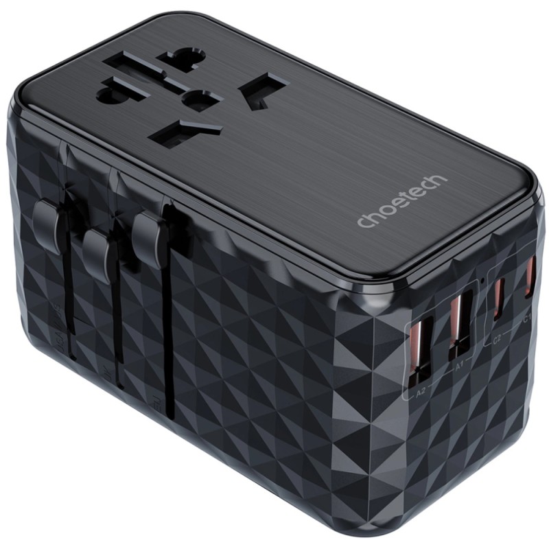 Зарядное устройство (сетевое зарядное устройство) Choetech PD6028 100 Вт, черное