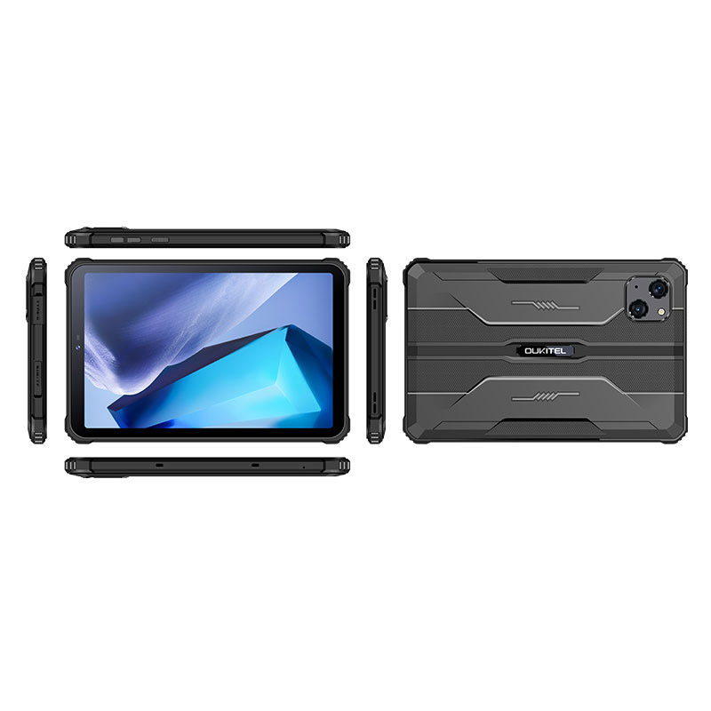 Планшет (защищённый планшет) Oukitel RT3 8" 4/64 ГБ, LTE, чёрный