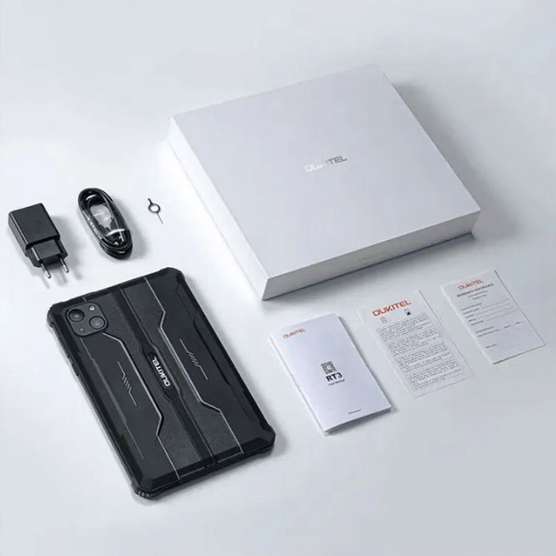 Планшет (защищённый планшет) Oukitel RT3 8" 4/64 ГБ, LTE, чёрный
