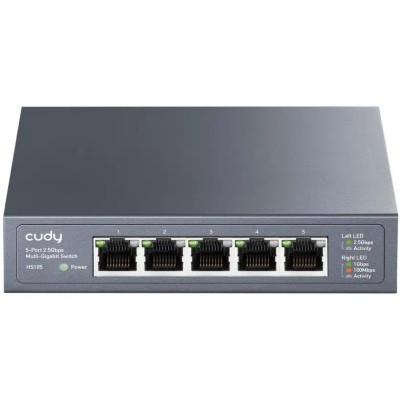 Комутатор (мережевий свіч) Cudy HS105 5 портів 2.5G