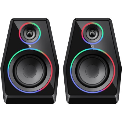 Комп'ютерні колонки (акустична система) Defender Solar 10 10 Вт, Bluetooth, RGB