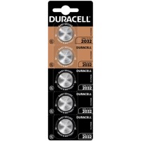 Батарейка (элемент питания) Duracell CR2032 Lithium, 5 шт.