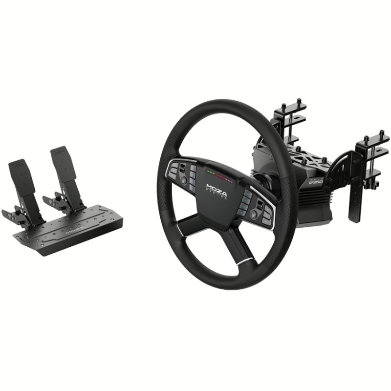 Кермо та педалі (ігровий комплект) MOZA R5 Trucking Bundle for PC 5,5 Н·м