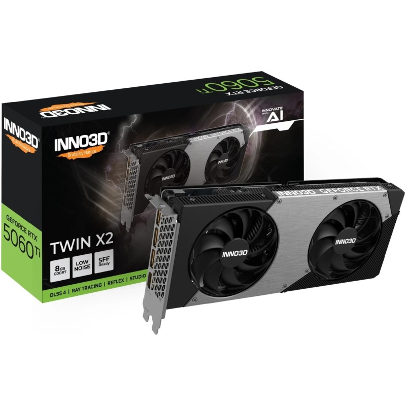 Відеокарта (графічний адаптер) Inno3D GeForce RTX 5060 Ti TWIN X2 8 ГБ