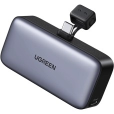 Павербанк (зовнішній акумулятор) Ugreen PB503 5000 мА·год, 22,5 Вт, сірий
