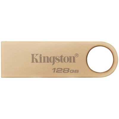 Флешка USB (USB-накопитель) Kingston SE9 G3 128 ГБ золотистый