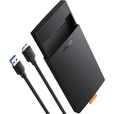 Внешний бокс (карман для HDD) Ugreen CM237 USB 3.0, чёрный