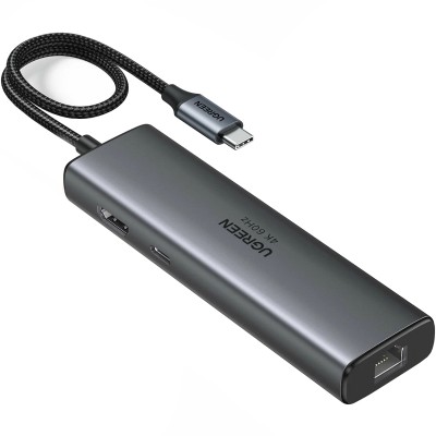 Док-станція (USB-C хаб) Ugreen CM512 HDMI 4K60Hz