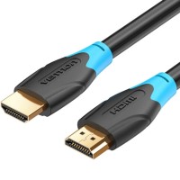 Кабель HDMI M-M (HDMI-кабель) Vention 1 м, 4K 60 Гц, чорний Кабель HDMI M-M (HDMI-кабель) Vention 1 м, 4K 60 Гц, чорний