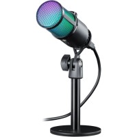 Игровой микрофон (микрофон для стримов) Defender Glow GMC 400 USB RGB, 1,3 м
