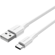 Кабель USB (шнур USB–Type-C) Vention CTHWF 1 м, 18 Вт, білий