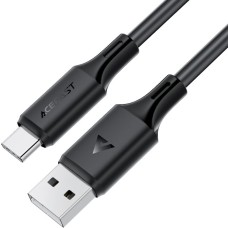 Кабель USB (шнур) Acefast C17-04 1,2 м, 60 Вт, чорний