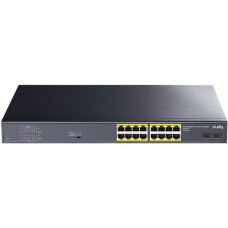 Коммутатор (сетевой свитч) Cudy GS1020PS2 16 портов PoE+ 200 Вт