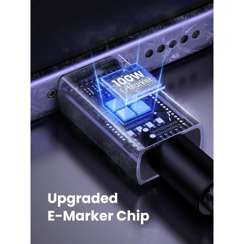 Кабель USB Type-C (кабель USB-C) Ugreen L512 3 м, 100 Вт