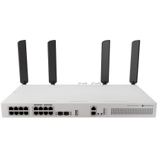 Коммутатор (сетевой свитч) MikroTik CRS418-8P-8G-2S+RM 8 PoE-портов