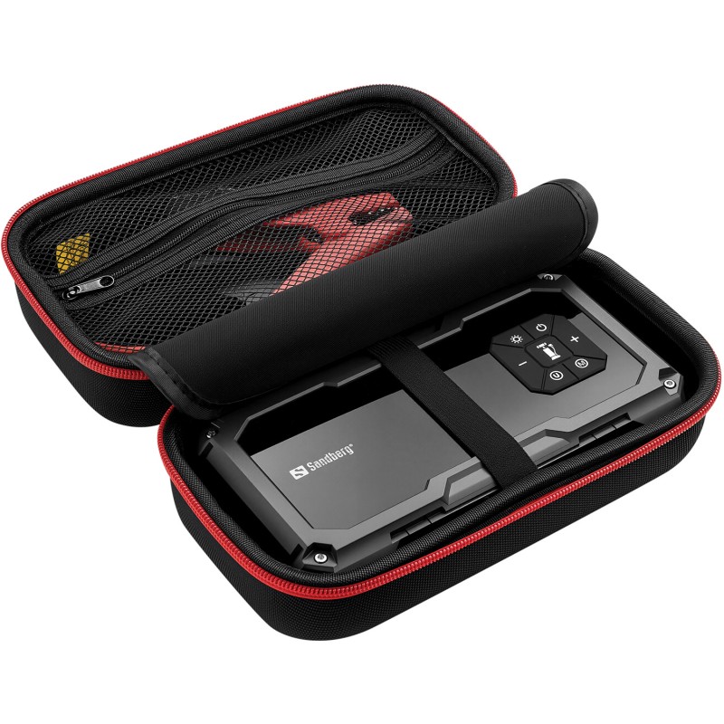 Пусковий пристрій для авто (джамп-стартер) Sandberg Car Jumpstarter TirePump 10000mAh 150 PSI
