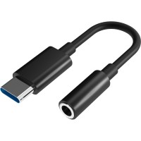 Перехідник USB-C (аудіоадаптер) Defender чорний