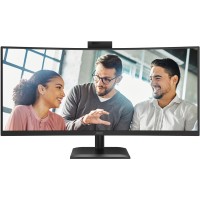 Монитор (дисплей) AOC CU34E4CW 34″ WQHD, 120 Гц, чёрный
