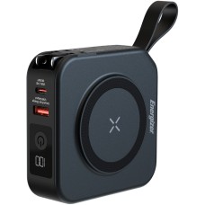 Повербанк (внешний аккумулятор) Energizer Magnetic Wireless 10000mAh 20W PD, AC Plug