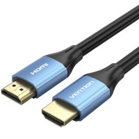 Кабель HDMI (HDMI-шнур) Vention M-M 3 м, Ver. 2.0, 4K 60 Гц, синій