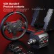 Кермо для ПК (ігрове кермо з педалями) PXN VD4 Bundle 12 кнопок, 280 мм Кермо для ПК (ігрове кермо з педалями) PXN VD4 Bundle 12 кнопок, 280 мм