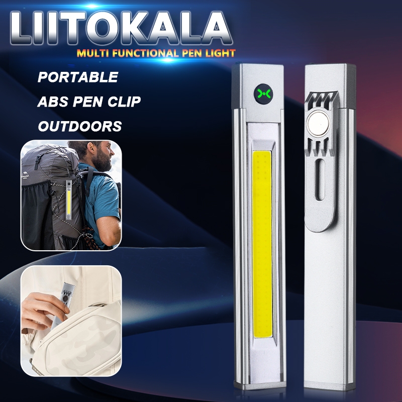 Ручной фонарь (фонарь-ручка) LiitoKala LF-512 480 мАч